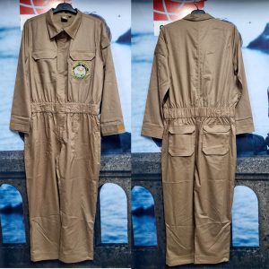 4.4 oz Cotton/Nylon Blend FR Coveralls, US Navy