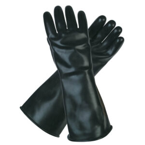 Black Chemical-Resistant Gloves