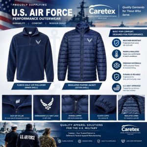 US Air Force Weather-resistant  3 in 1  Jacket